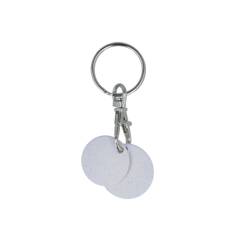 rHIPS.b Multi Euro Trolley Coin Keyring